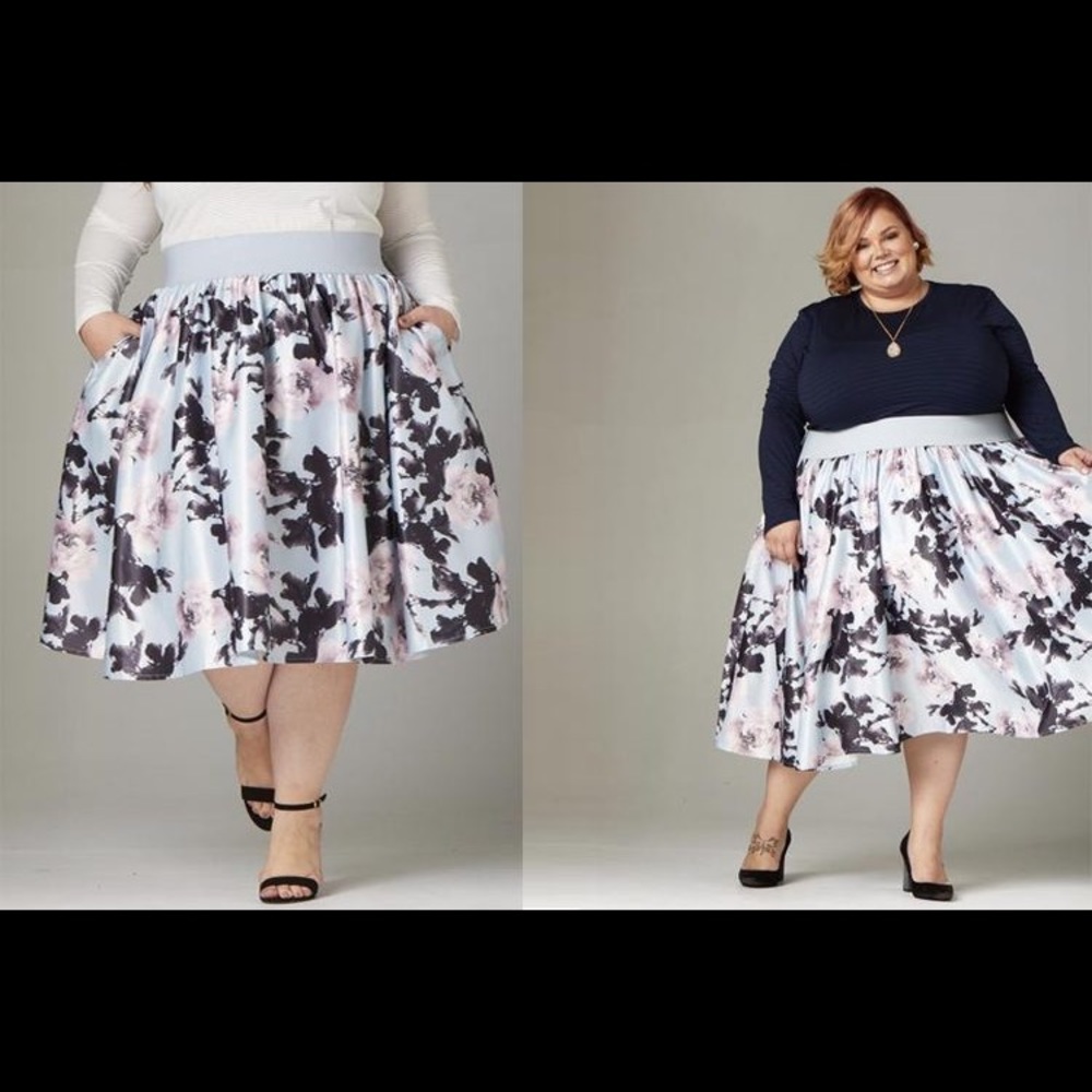 Plus Sized society plus skirt